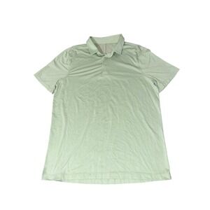 Lululemon Men's Green Wicking Polo Large